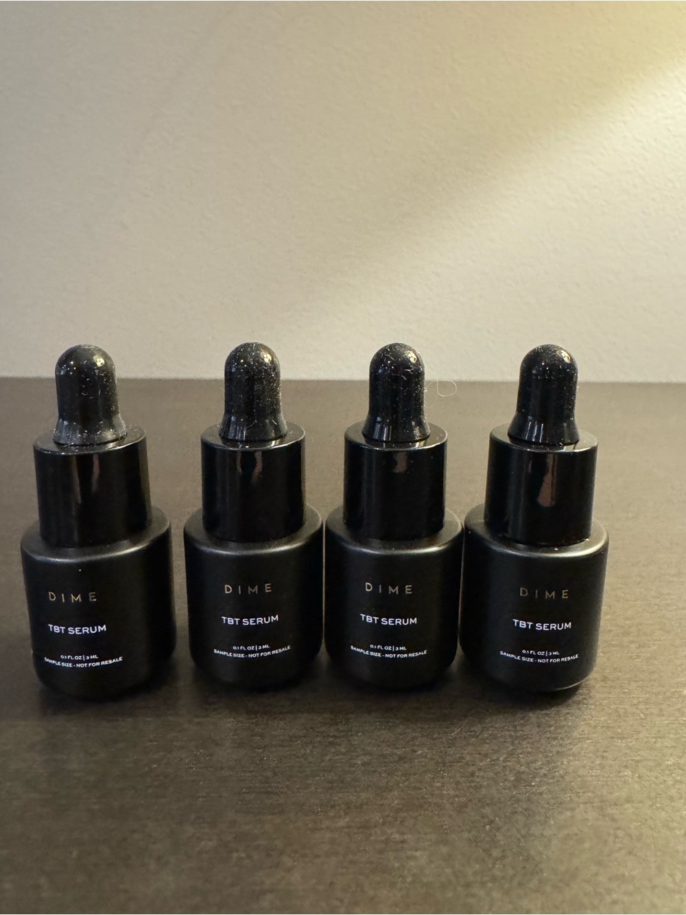 Dime TBT Serum .1 oz 3 ml Sample Size NEW X4